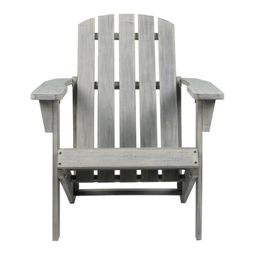 Westport Outdoor Patio Traditional Acacia Wood Adirondack Chair - JONATHAN Y